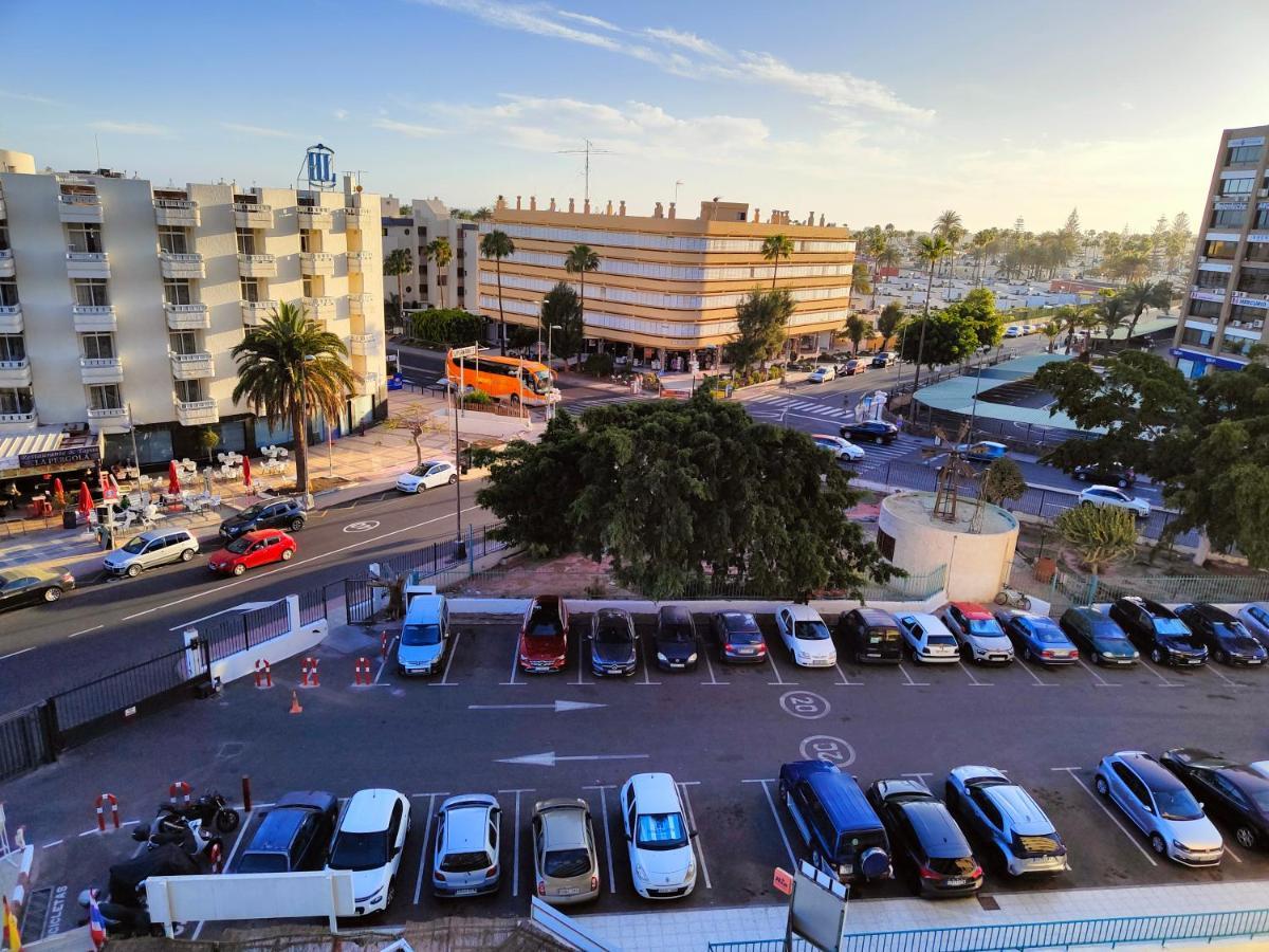 Residencial Los Molinos Con Piscina, Tv Internacional Y Wifi Playa del Ingles  Bagian luar foto