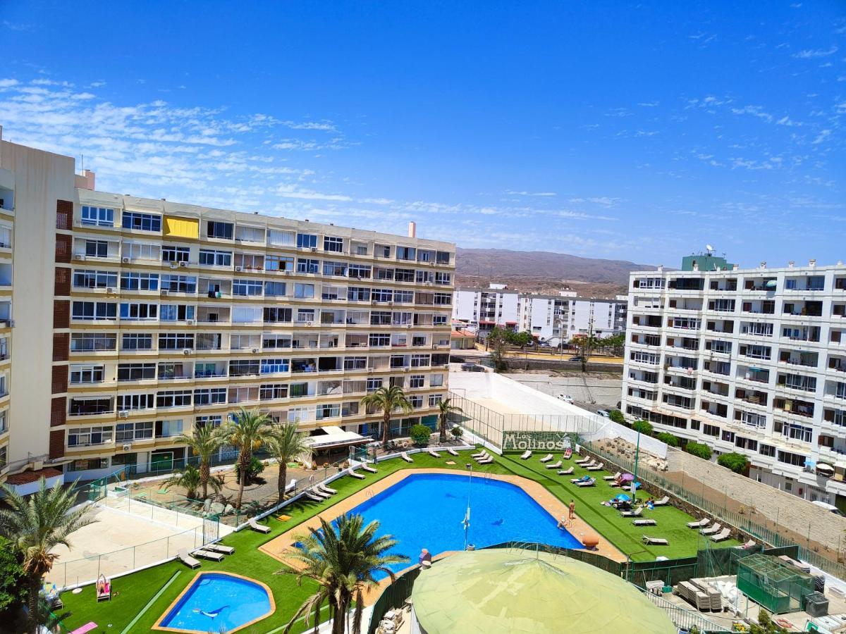 Residencial Los Molinos Con Piscina, Tv Internacional Y Wifi Playa del Ingles  Bagian luar foto